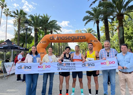 Said y Carmen Gutiérrez se coronan en la Carrera Parque de María Luisa Coca-Cola