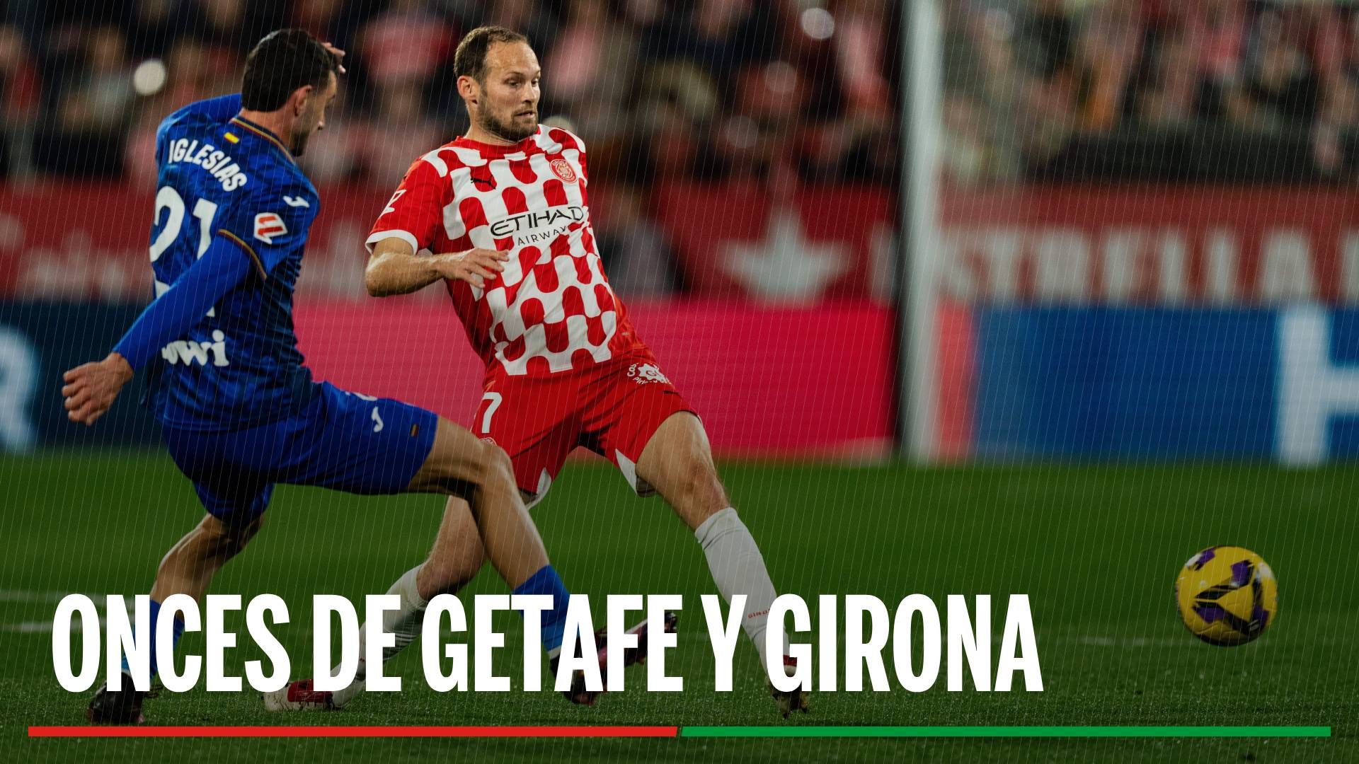 Alineaciones Getafe - Girona: Alineación de Getafe y Girona en la jornada 11 de LaLiga