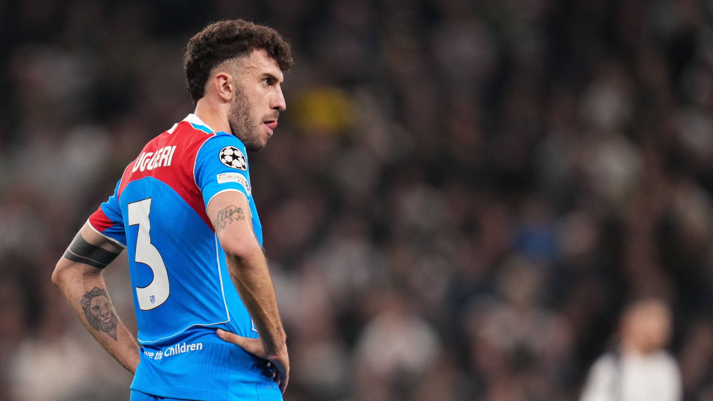 Un palo para Ruggeri pese a su buen momento en el Atlético de Madrid