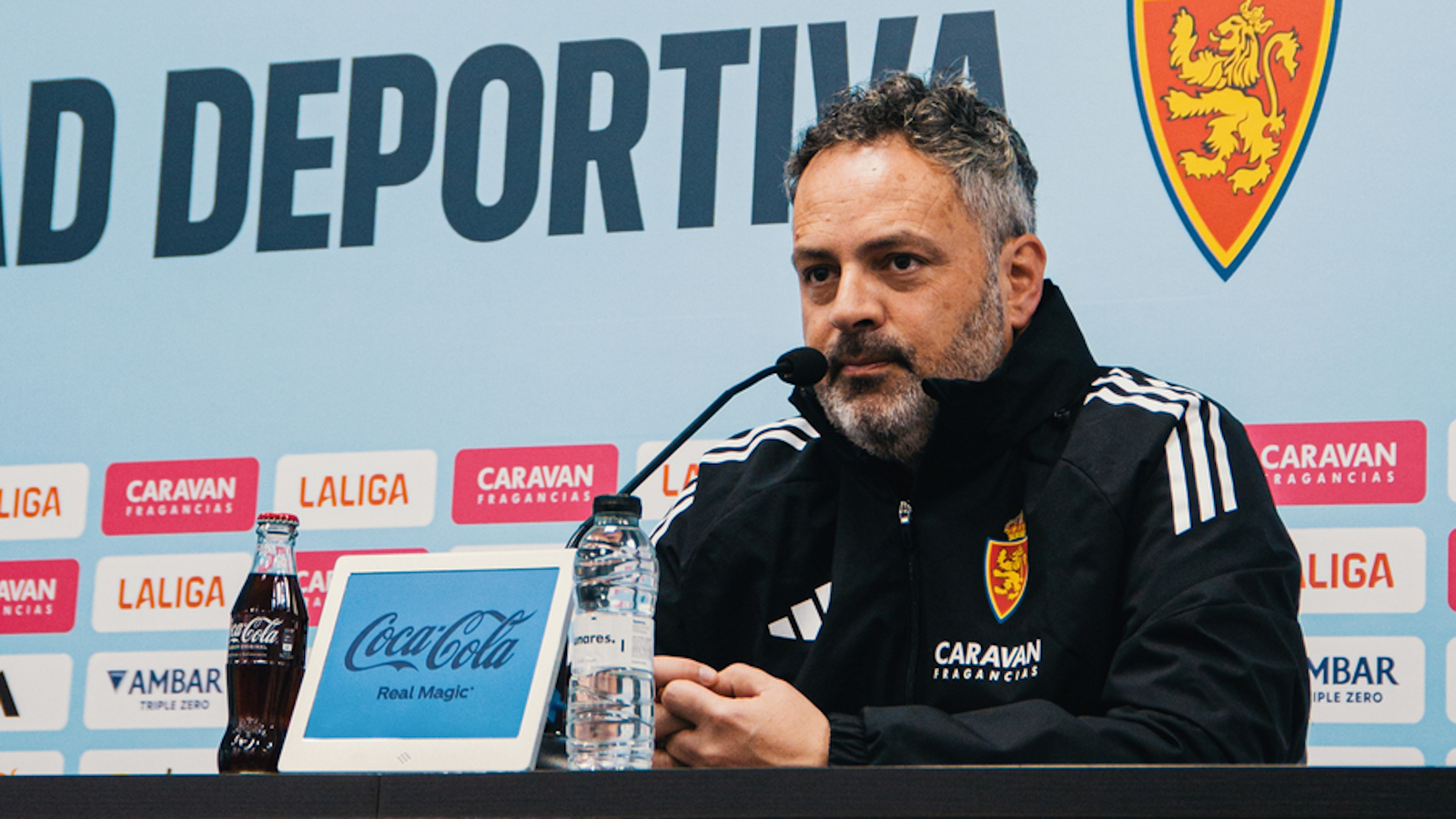 David Navarro se sincera sobre su futuro como entrenador del Real Zaragoza