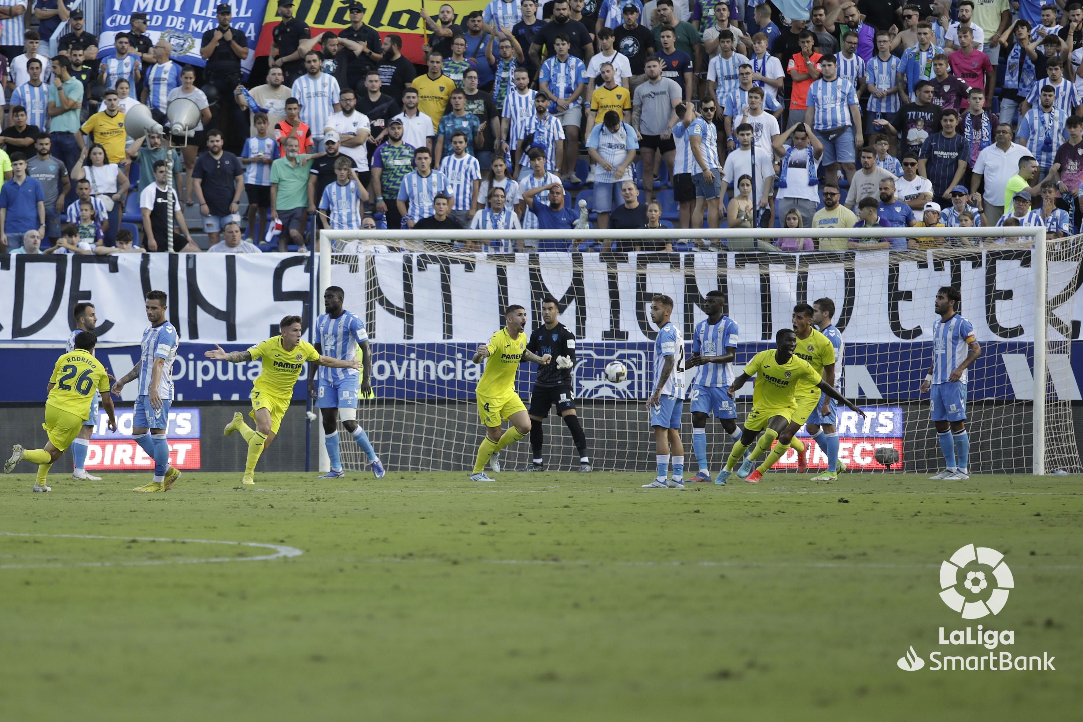 Las notas de los jugadores del Málaga tras el empate ante el Villarreal B