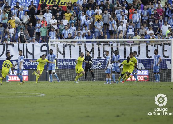 Las notas de los jugadores del Málaga tras el empate ante el Villarreal B