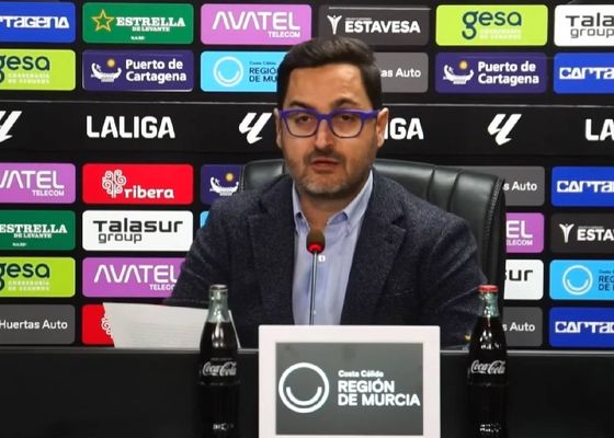 Rajada descomunal del presidente del Cartagena