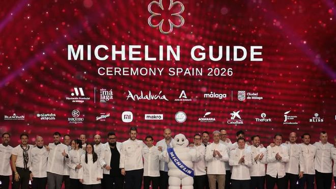 La Guía Michelin 2026 sacude el panorama gastronómico en una gala histórica en Málaga