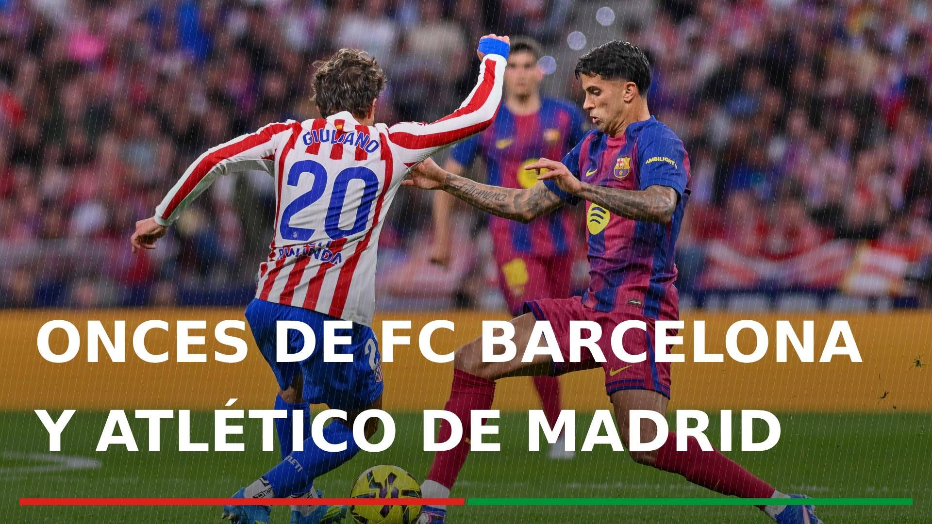 FC Barcelona - Atlético de Madrid: alineaciones confirmadas y canal para ver en tv y online hoy el partido de la Champions