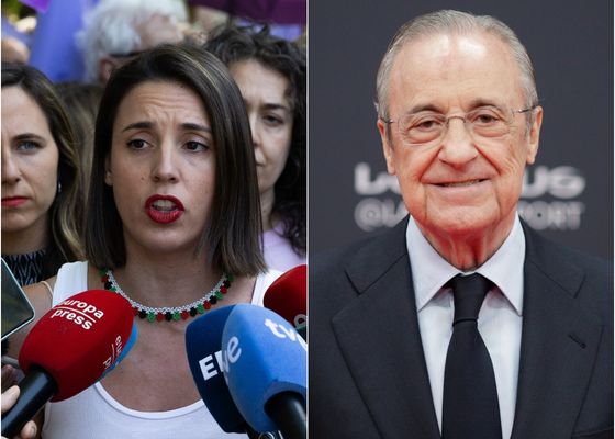 Irene Montero lanza un duro ataque a Florentino Pérez y el Real Madrid