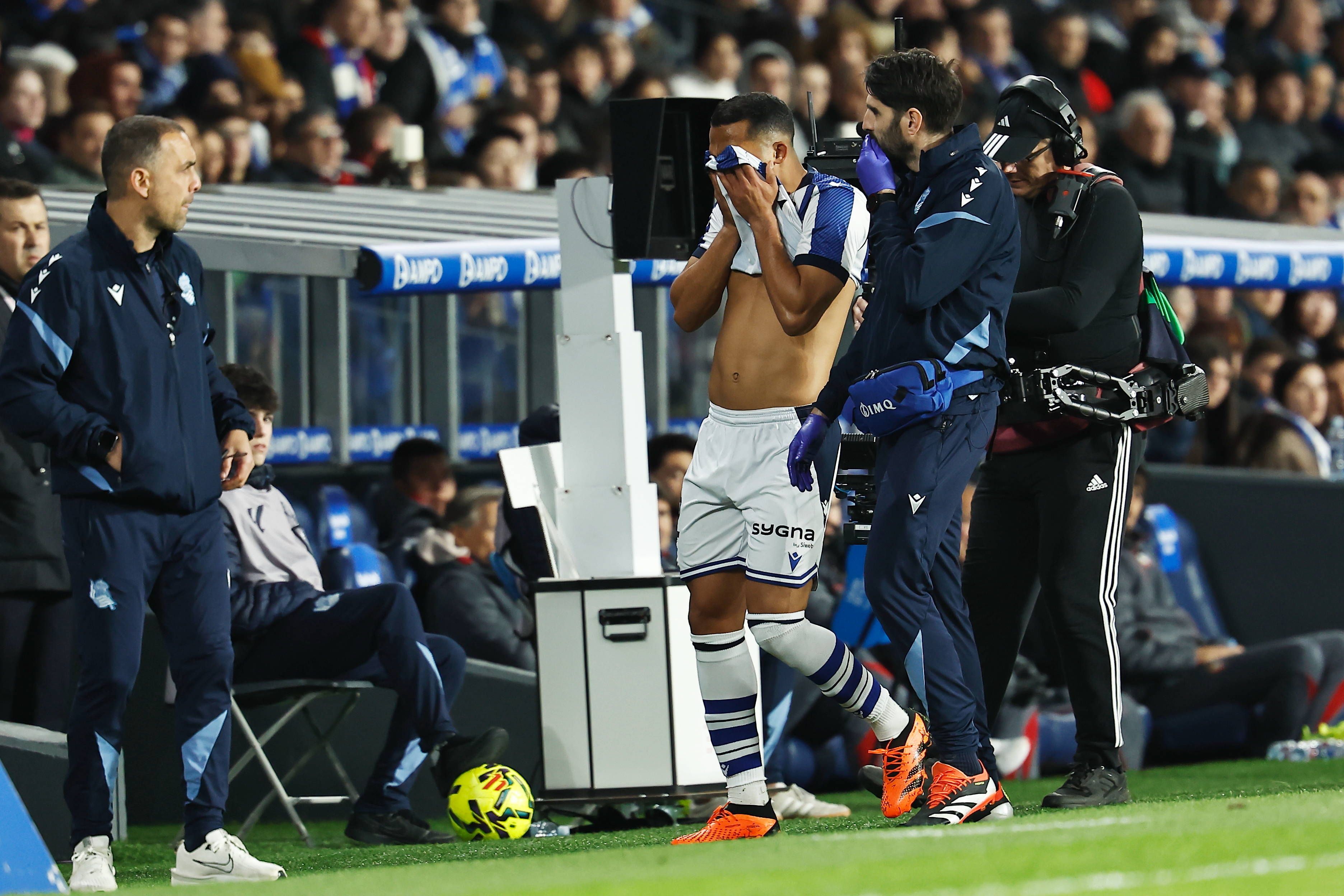 Nueva lesión de Yangel Herrera: el parte médico de la Real Sociedad