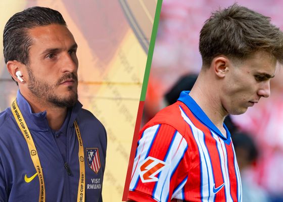 Koke se queda fuera y entra Pablo Barrios en la convocatoria de 21 jugadores del Atlético de Madrid para los octavos de final de la Copa del Rey 