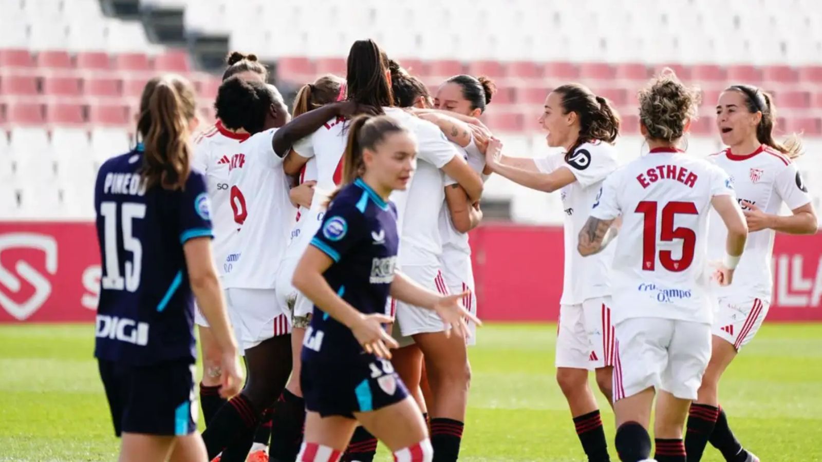 Sevilla 4-0 Athletic: Supera el bache y recupera velocidad de crucero en la parte alta de la Liga F