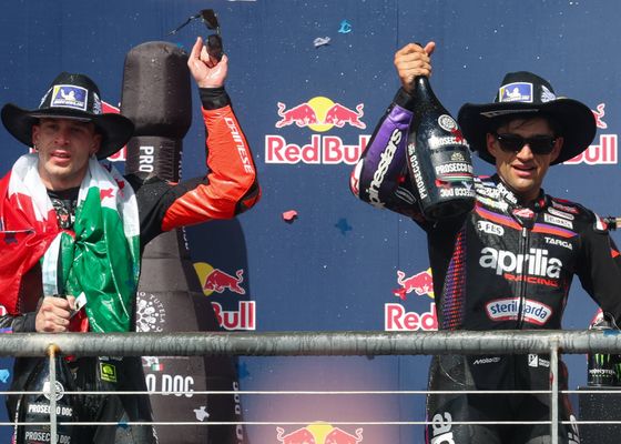 Aprilia deja clara su norma y da comienzo a la guerra entre Jorge Martín y Bezzecchi