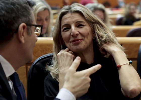 Yolanda Díaz enciende las alarmas de la hostelería, quiere cerrar antes bares y restaurantes
