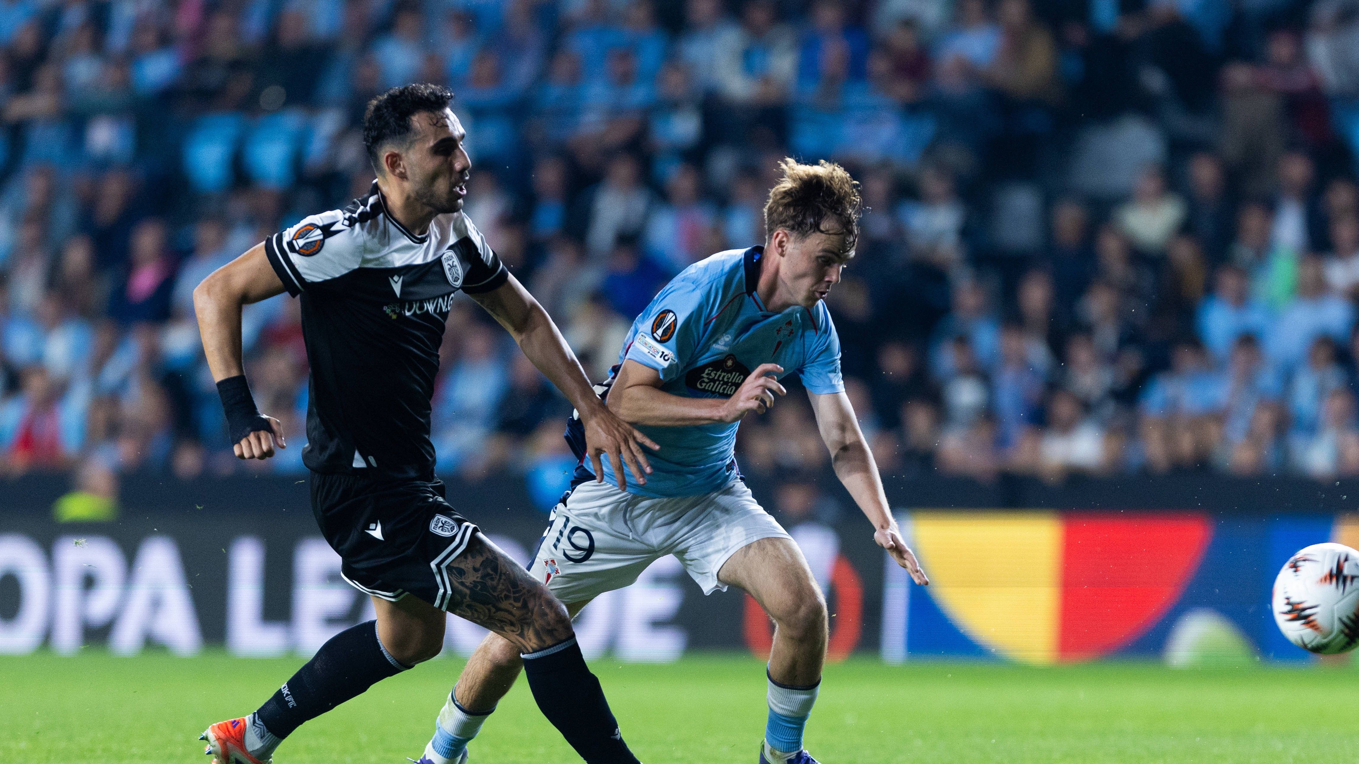 PAOK - Celta: Horario, canal y dónde ver en TV y online hoy el partido de la UEFA Europa League