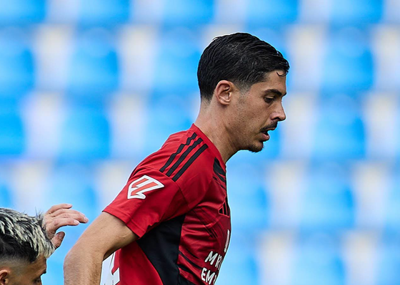 Carlos Fernández habla de partido vital para el Mirandés