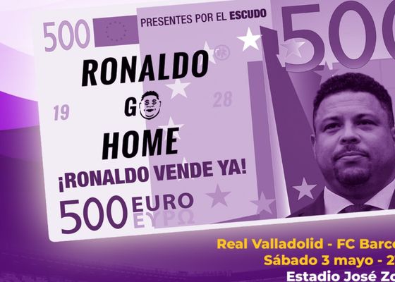 Billetes de 500 euros para Ronaldo Nazário