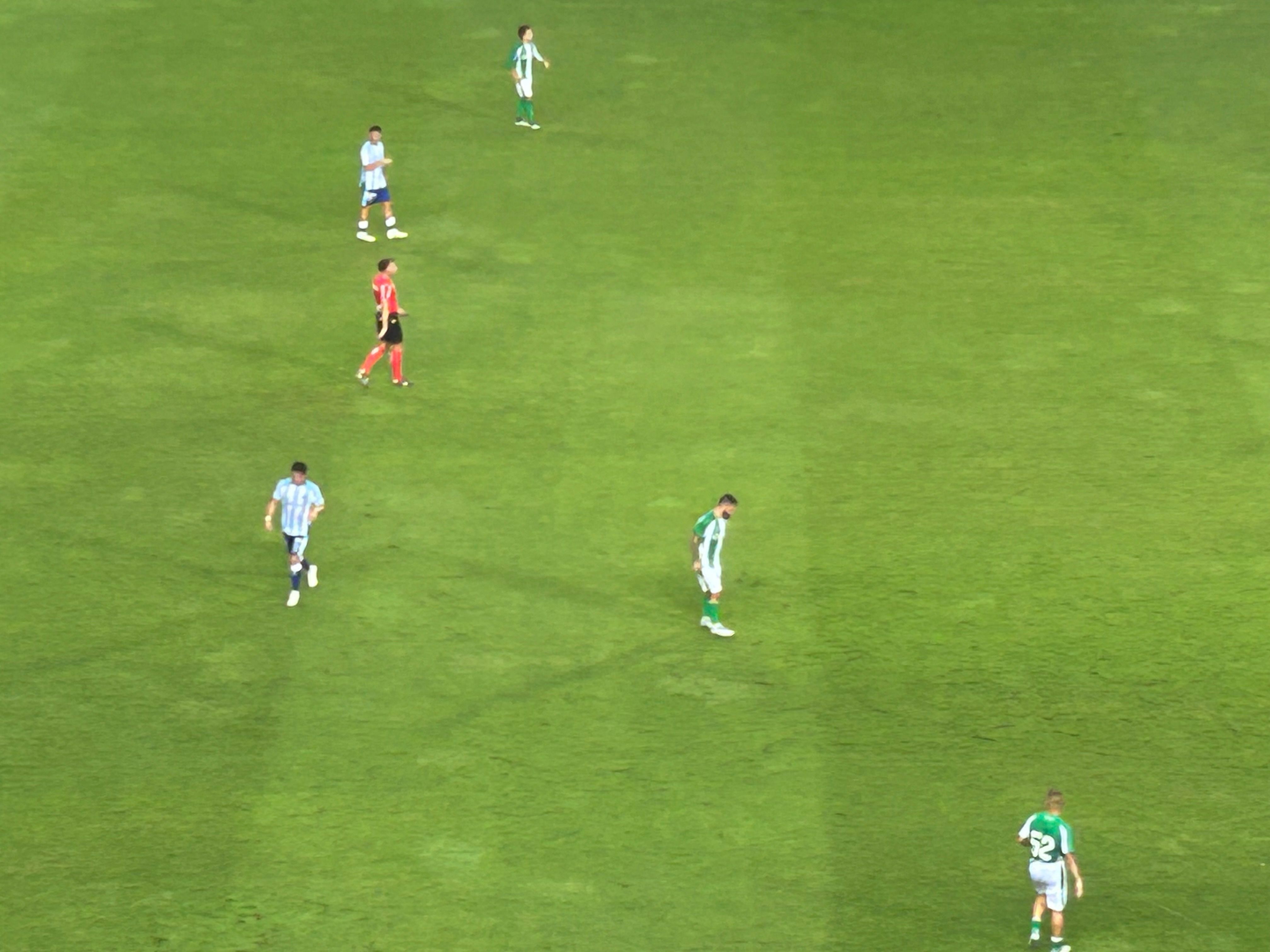 Isco da el susto 
