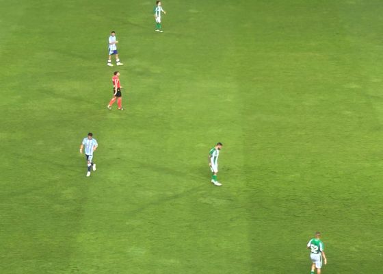 Isco da el susto 