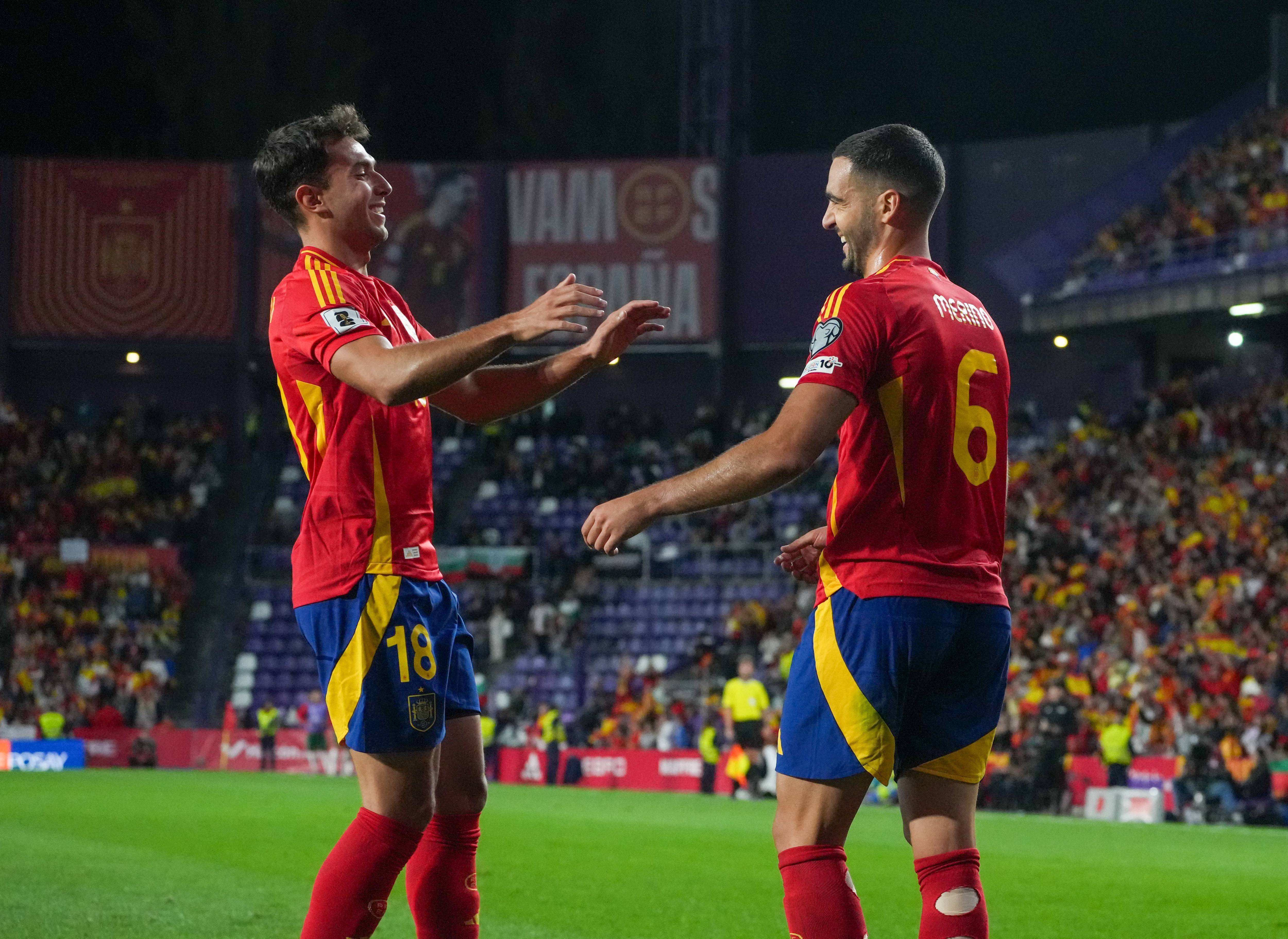 España 4-0 Bulgaria: la Roja arrasa en el Mundial y sigue liderando el grupo