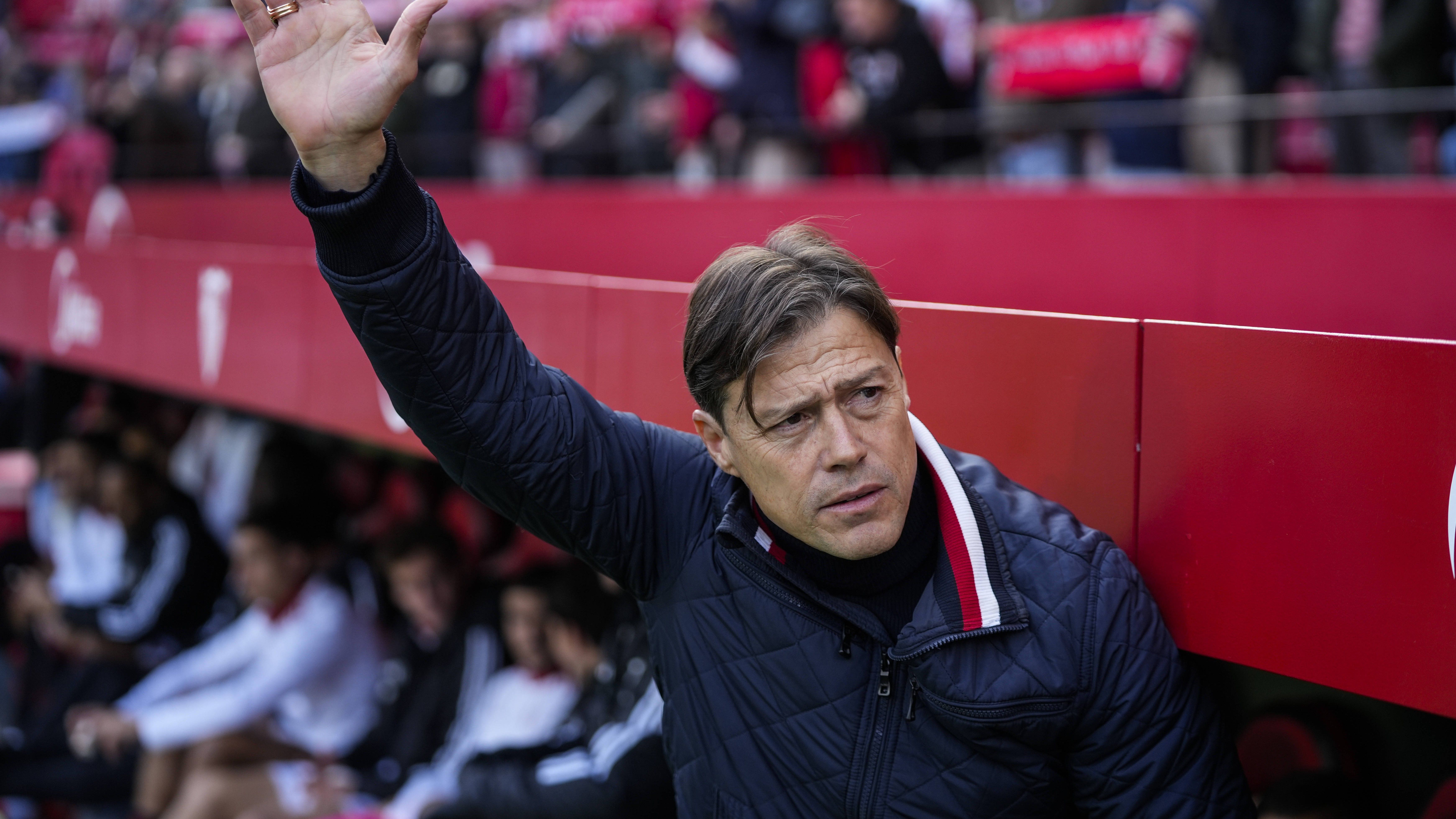 Almeyda, entrenador del Sevilla, autocrítico tras el empate contra el Girona: "Iba a ser otro error más"