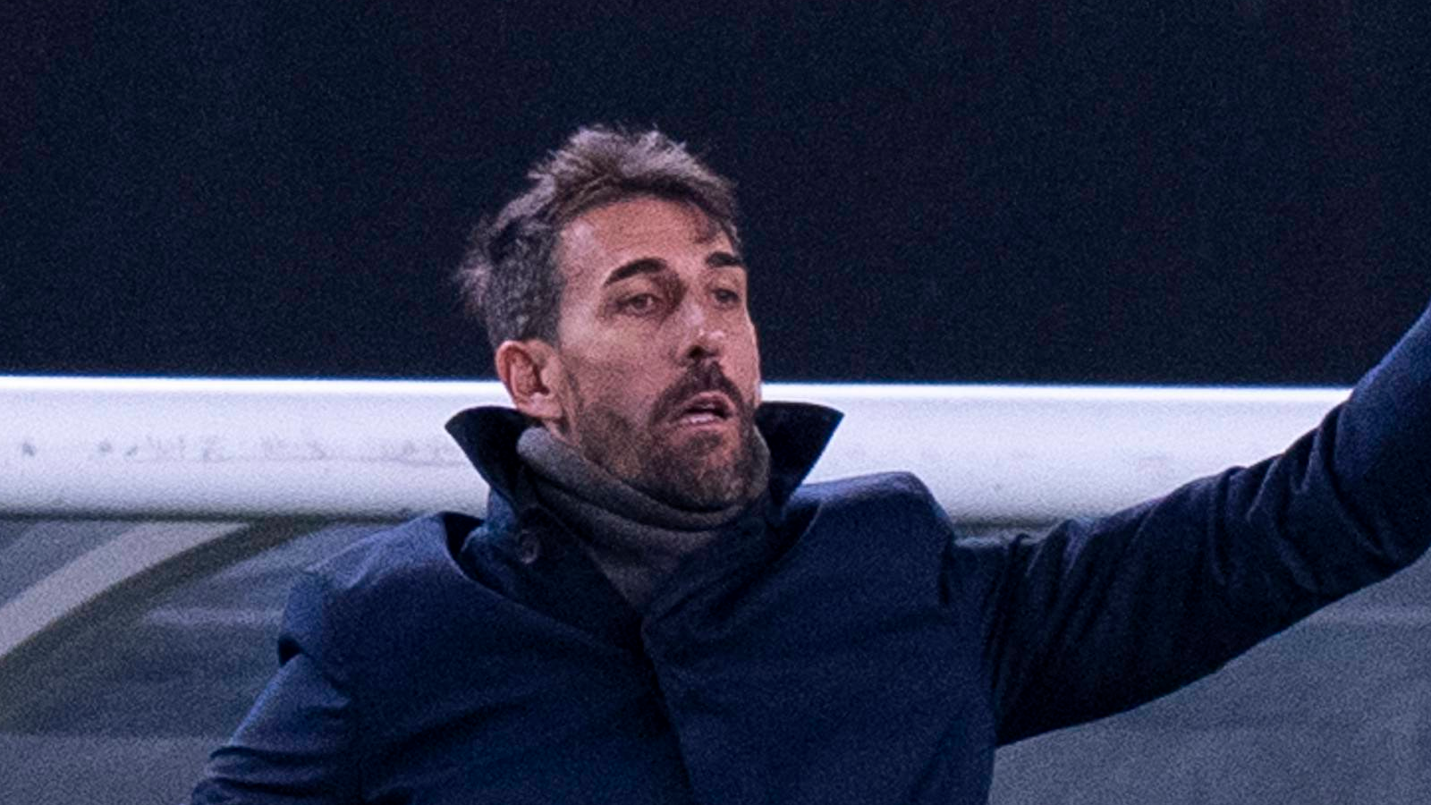 El nuevo entrenador del Málaga, seguido