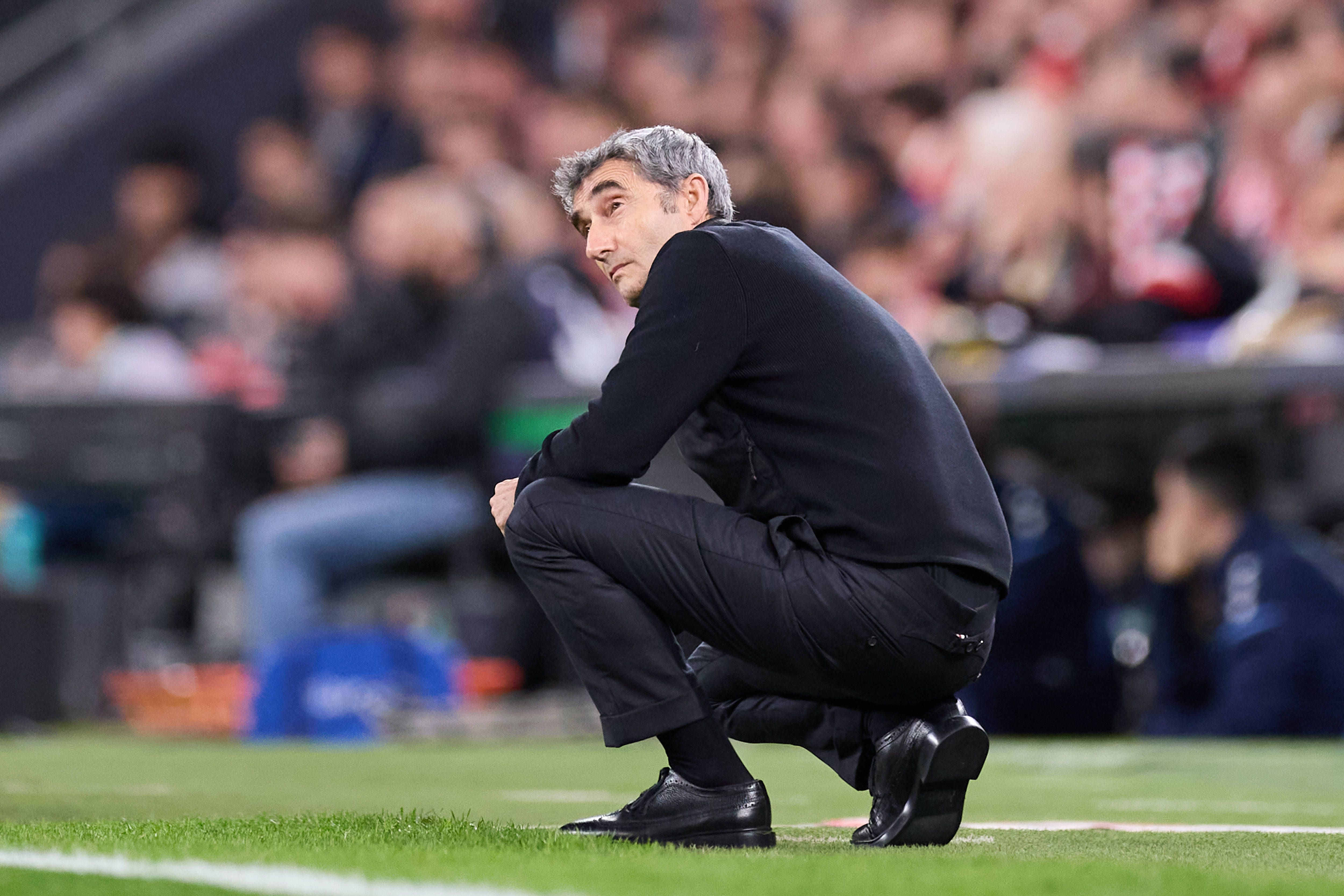 Ernesto Valverde confirma al portero titular en Copa y no cuenta con Sancet: "Más que el DNI miras radiografías y ecografías para ver cómo están"