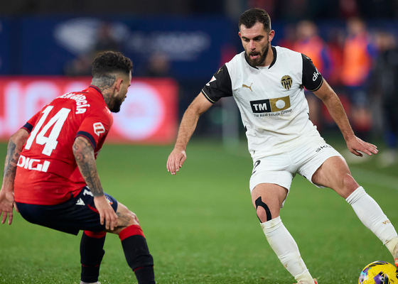 Valencia - Osasuna: Horario y dónde ver en TV hoy el partido de LaLiga EA Sports