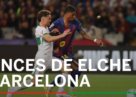 Alineaciones Elche - Barcelona: Alineación confirmada de Elche y Barcelona en la jornada 22 
