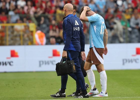 ¡Baja en Bélgica por lesión muscular para la Eurocopa!