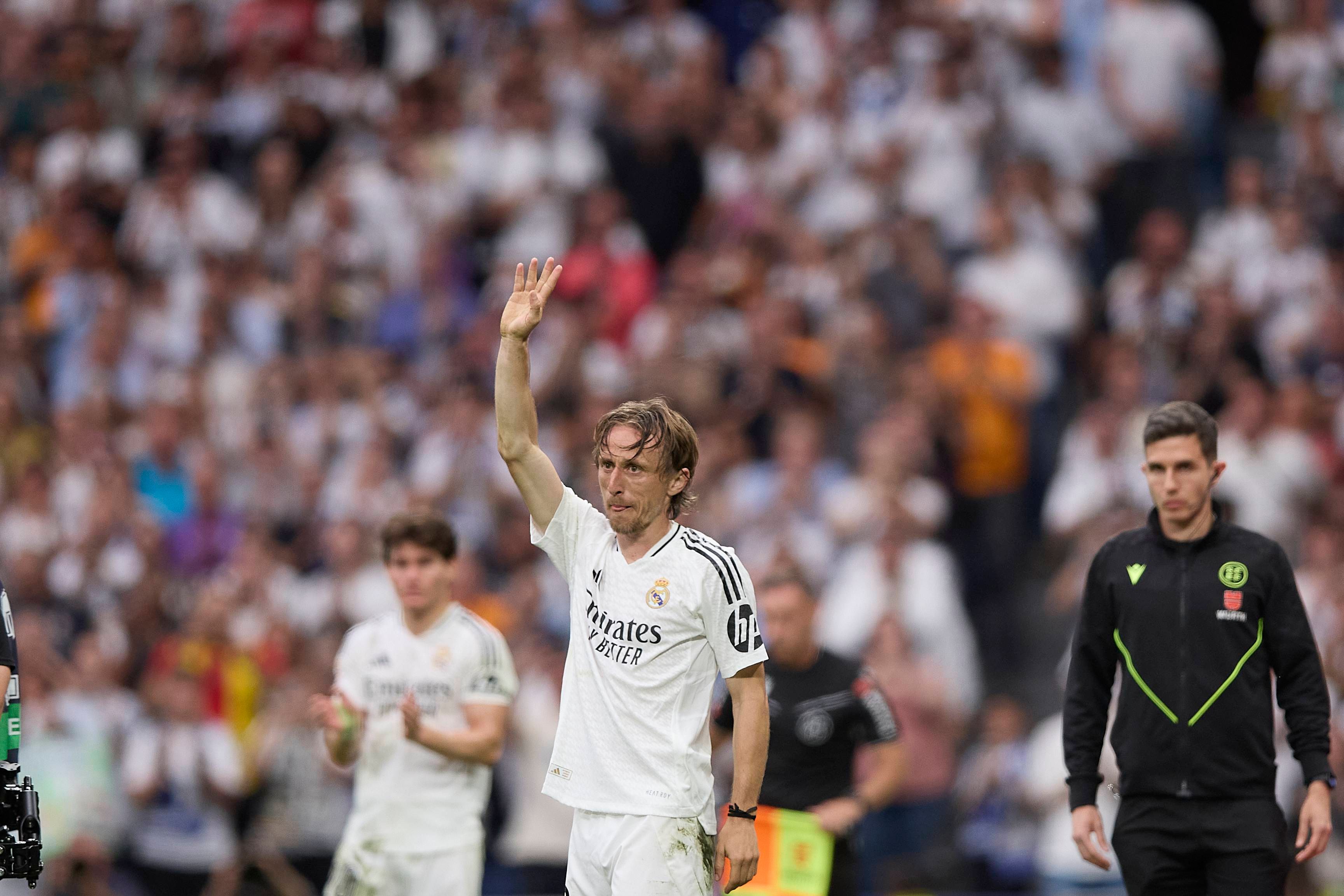 Luka Modric encuentra una salida