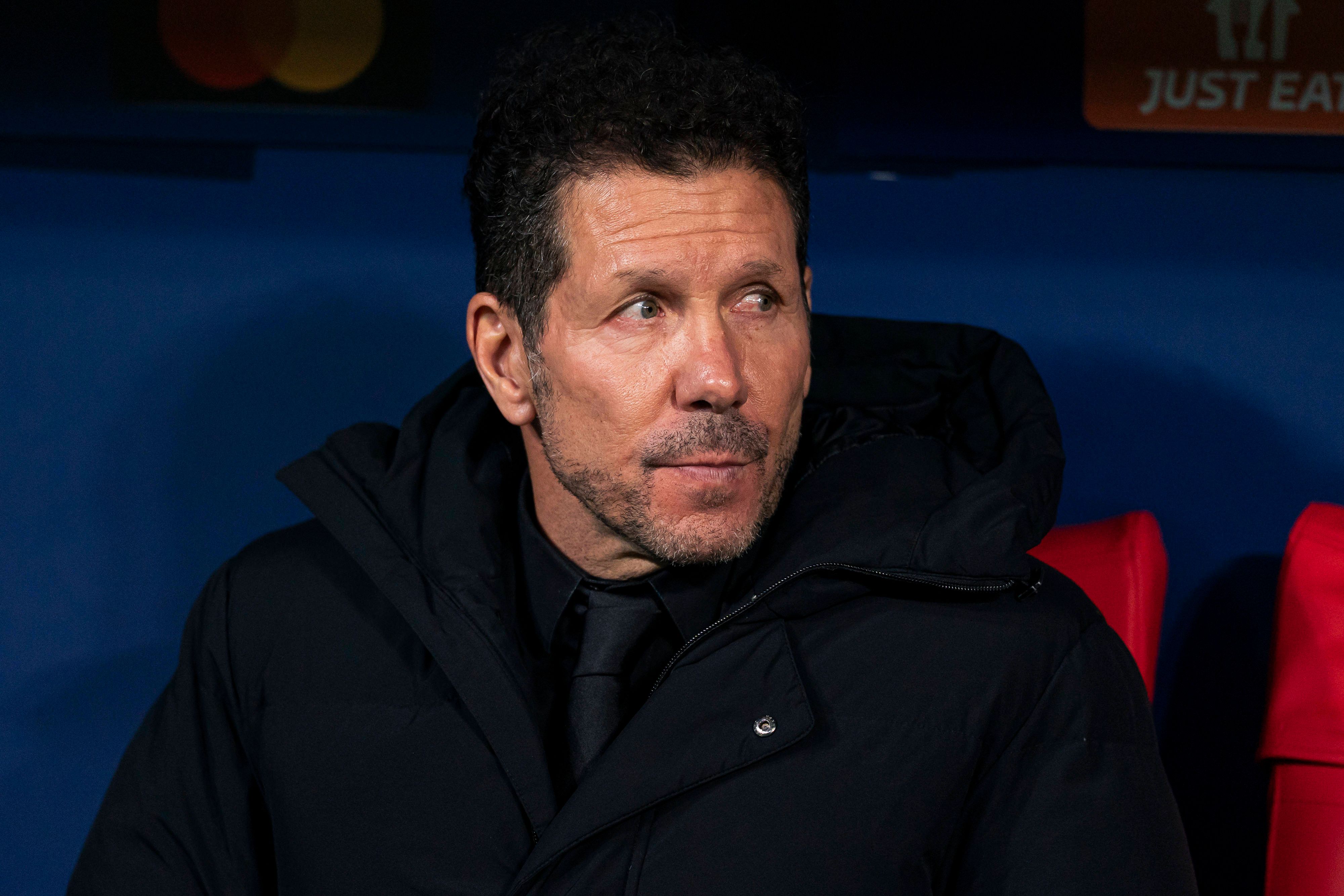 Simeone zanja la polémica con Alemany y avisa de lo que le espera en La Cartuja: "El Betis juega muy bien"