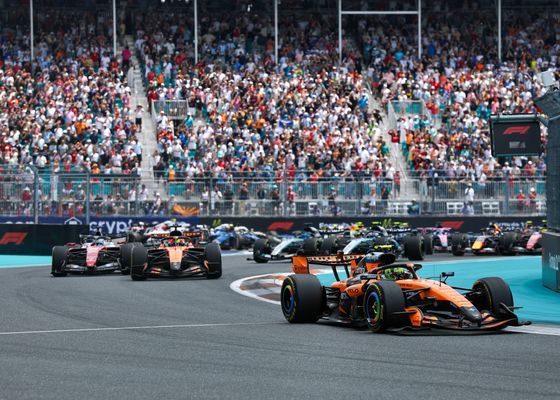 La lluvia cambia la hora del Gran Premio de Miami de F1