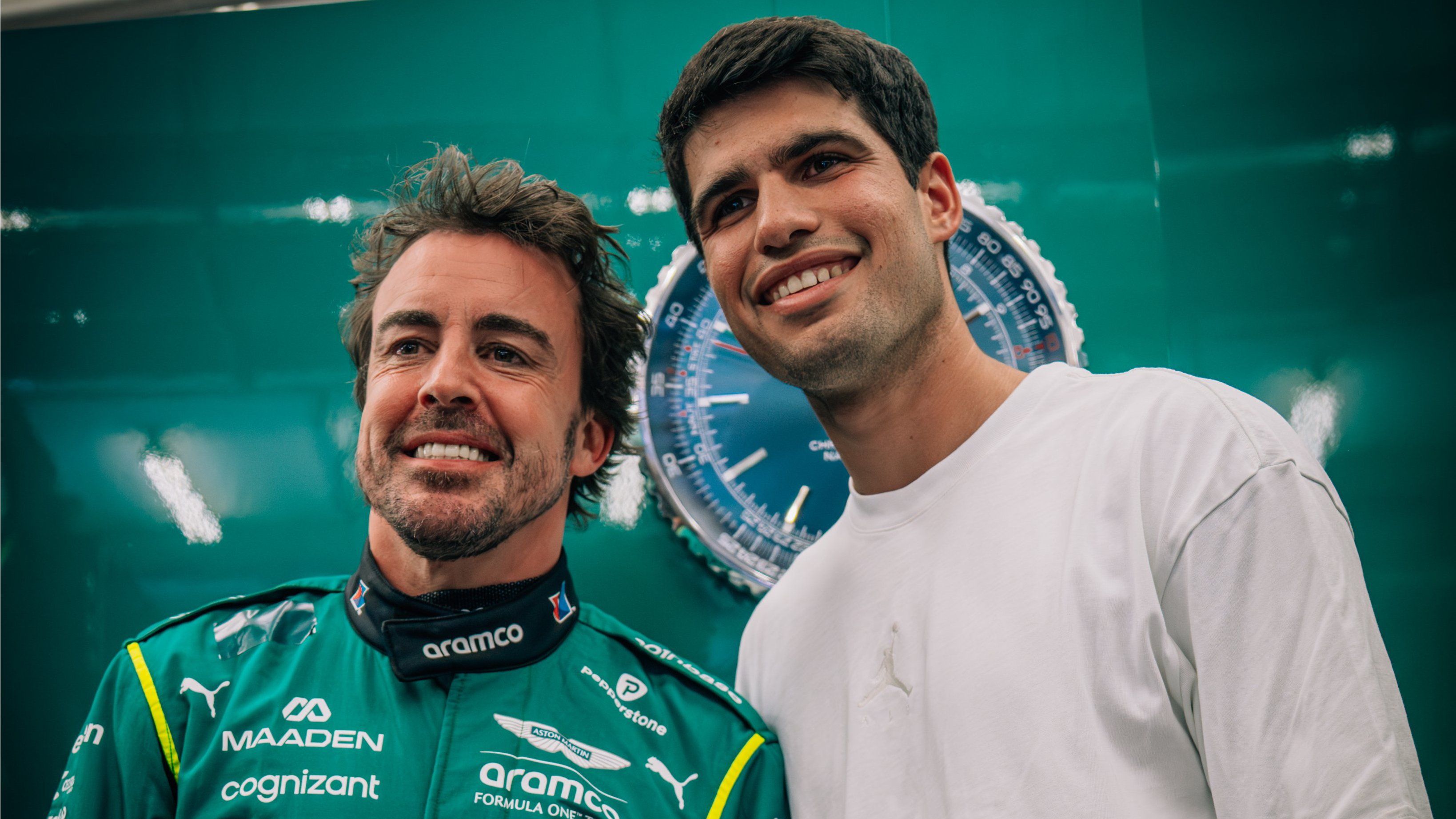 Carlos Alcaraz se pasa a la Formula 1