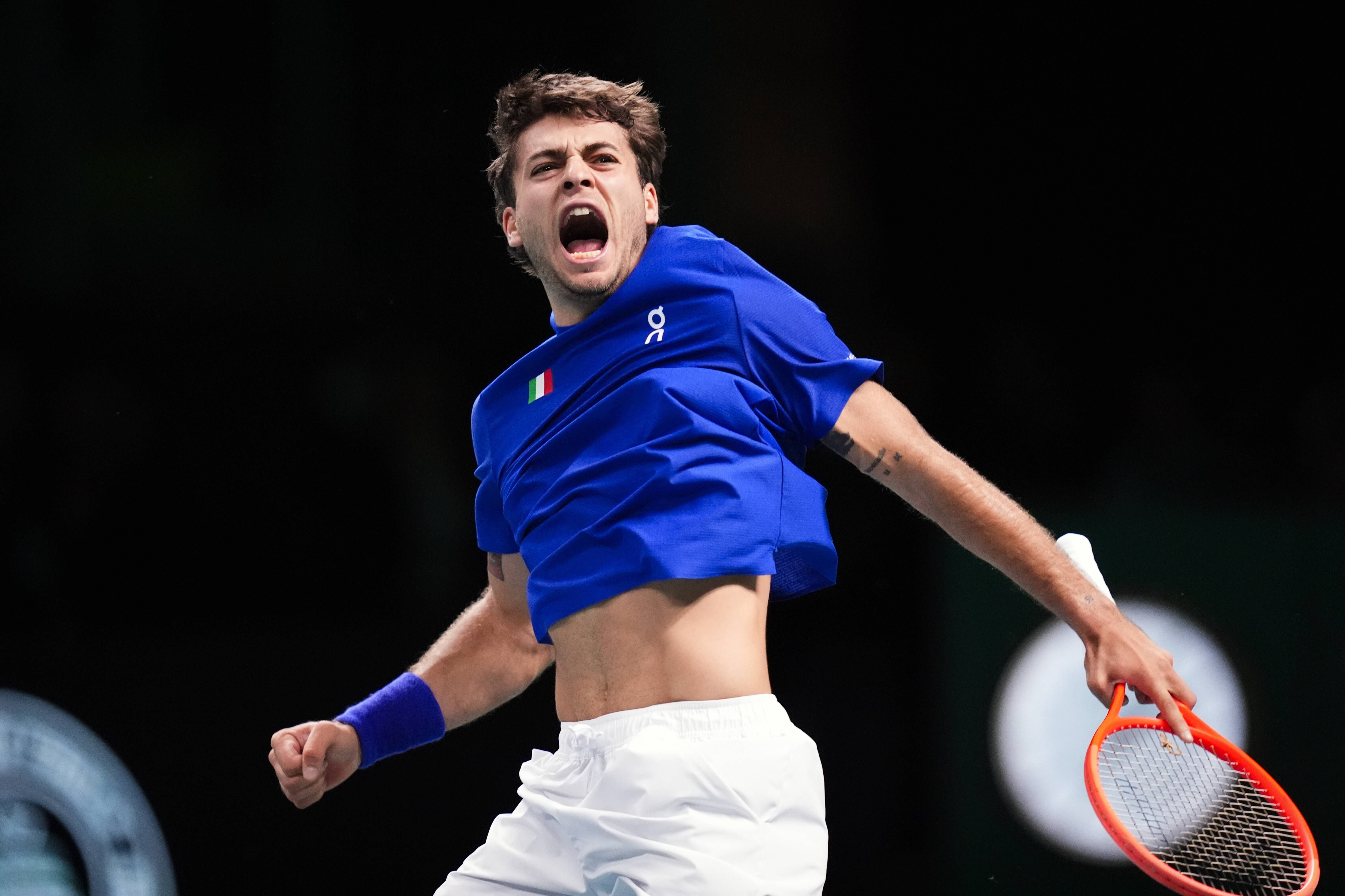 El héroe de Italia en la Copa Davis ya amenaza en la ATP: "Mi objetivo es entrar en el top 10"