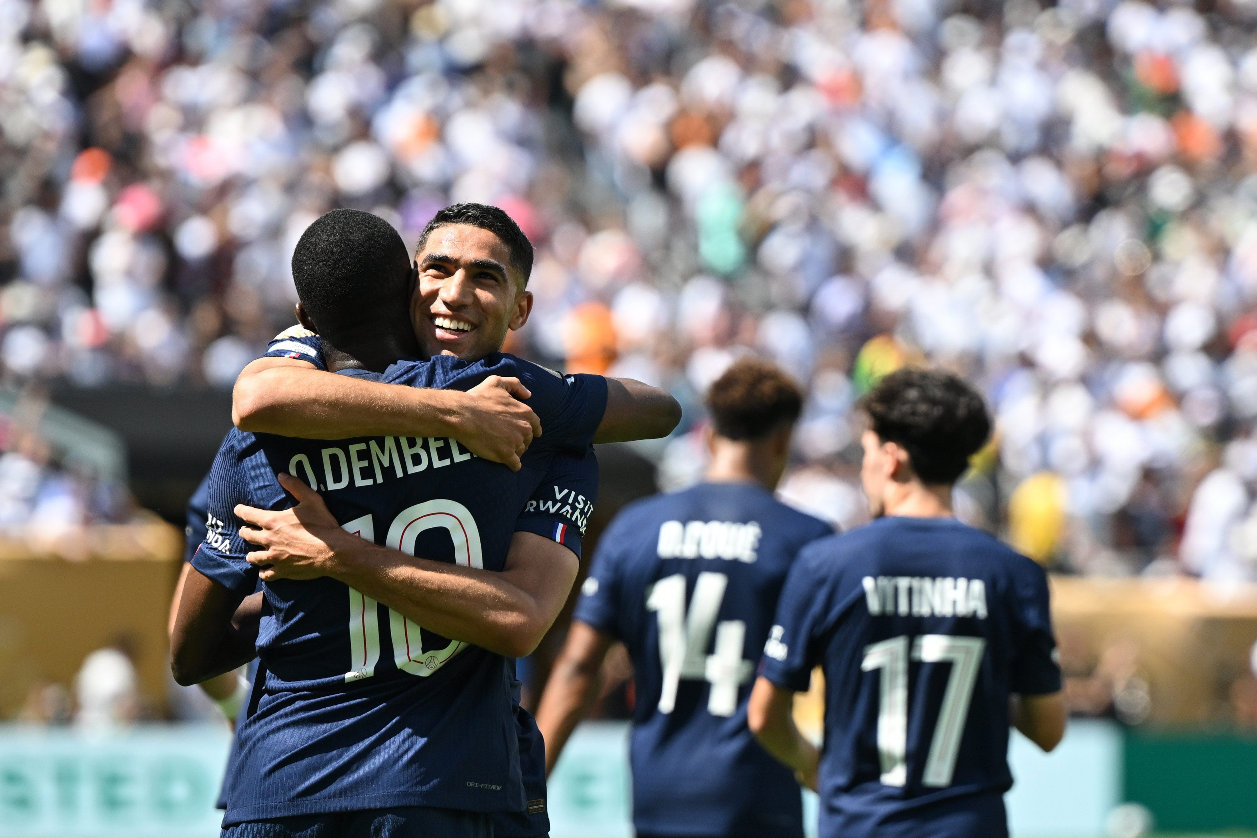 PSG 4-0 Real Madrid: Fabián y Dembelé noquean a un Madrid en shock