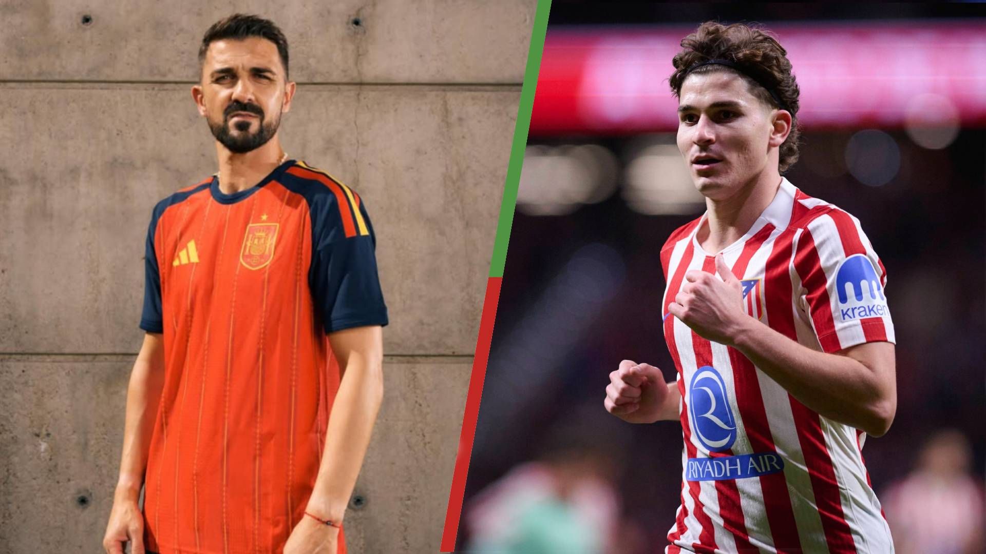 David Villa no se 'moja' para aconsejar a De la Fuente pero sí con Julián Álvarez: "Un delantero total"