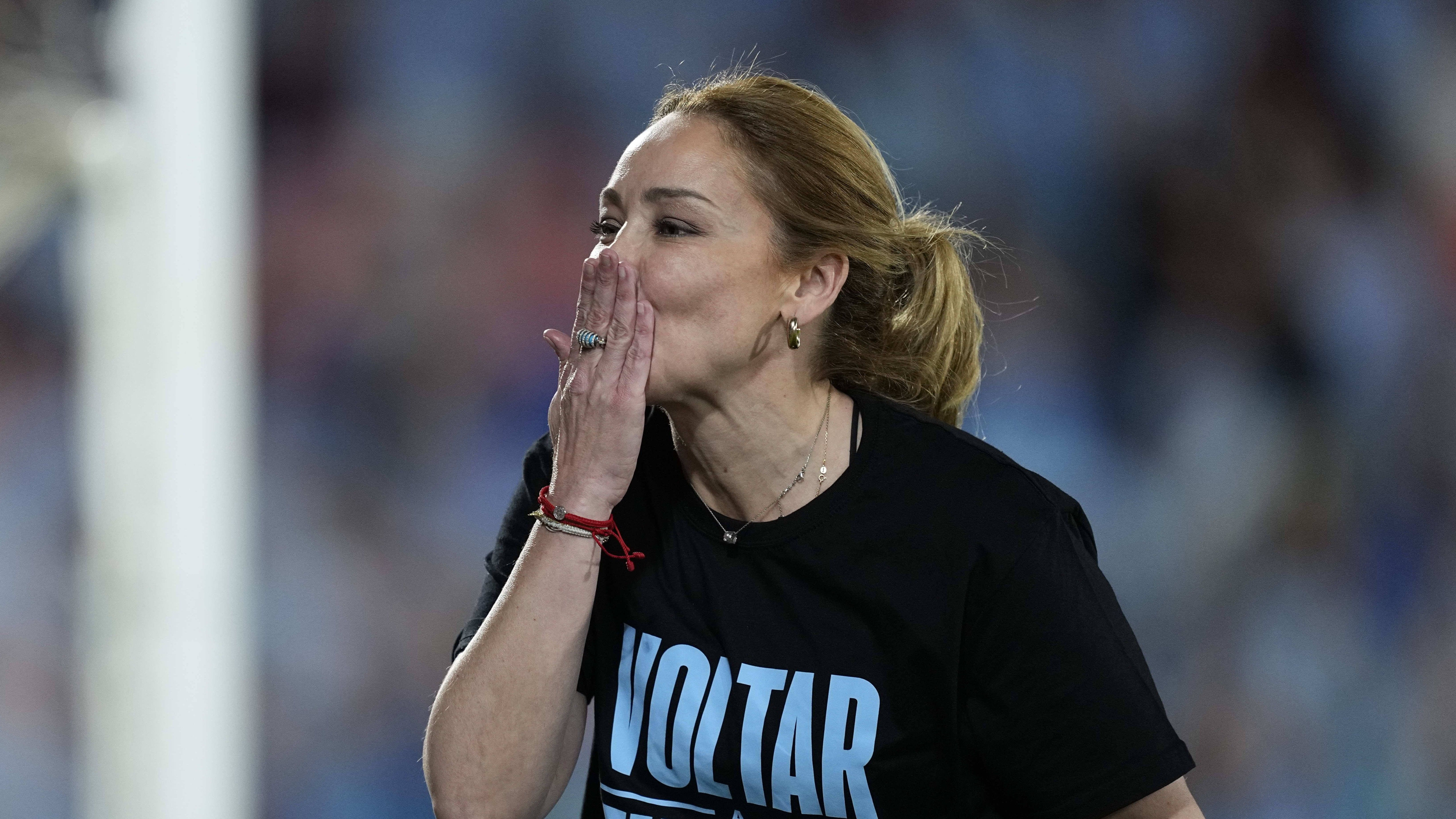 Marián Mouriño, presidenta del RC Celta, muy optimista con la eliminatoria contra el PAOK