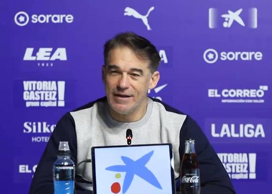 García Plaza desvela por qué no sacó a Giuliano Simeone y habla de su competencia con Samu Omorodion