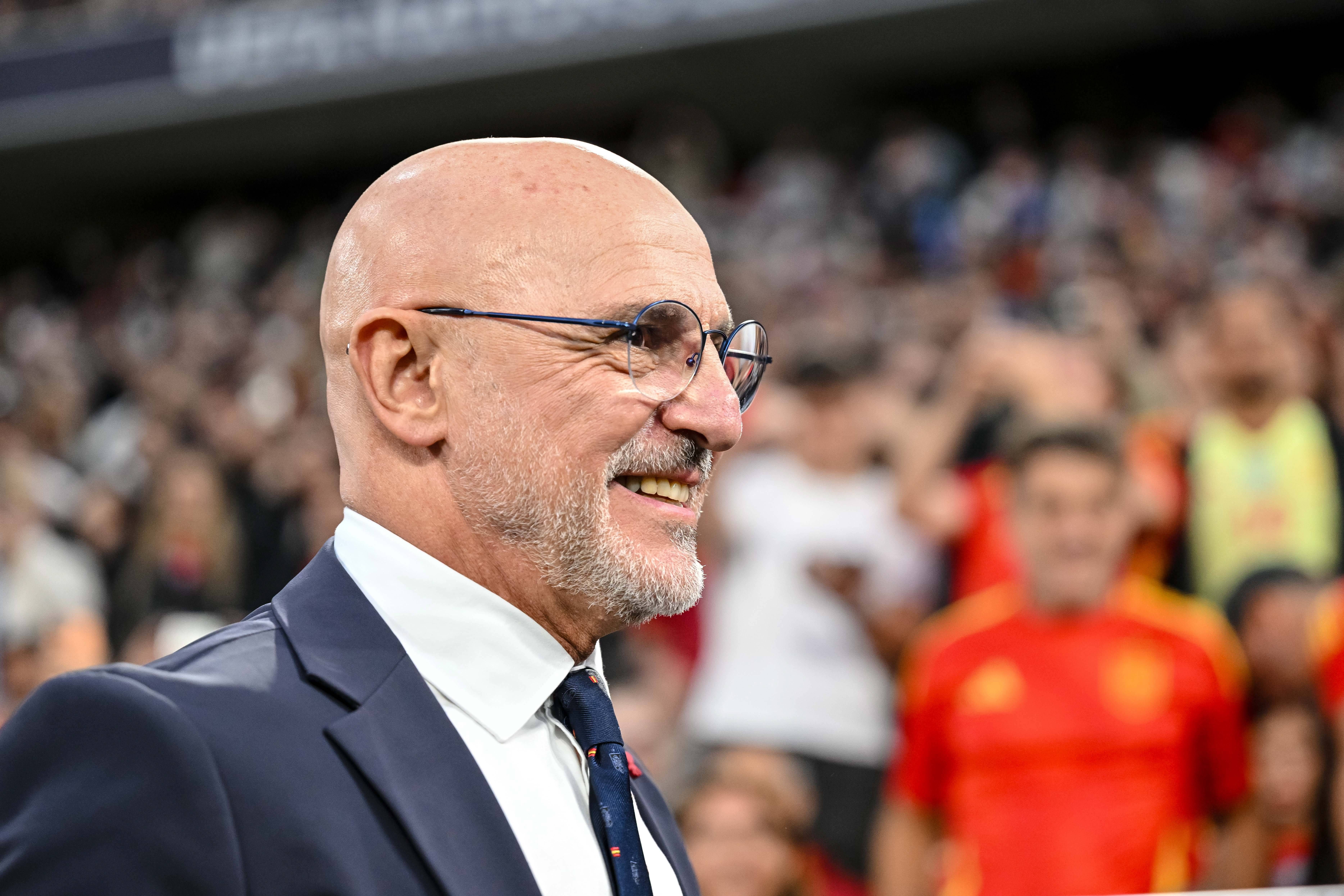 La lista de Luis de la Fuente para Georgia y Bulgaria