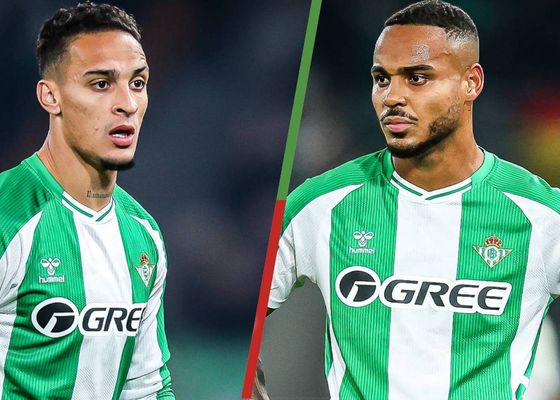 Pendientes en el Betis por las molestias de Natan y Antony, los dos intocables de Pellegrini  