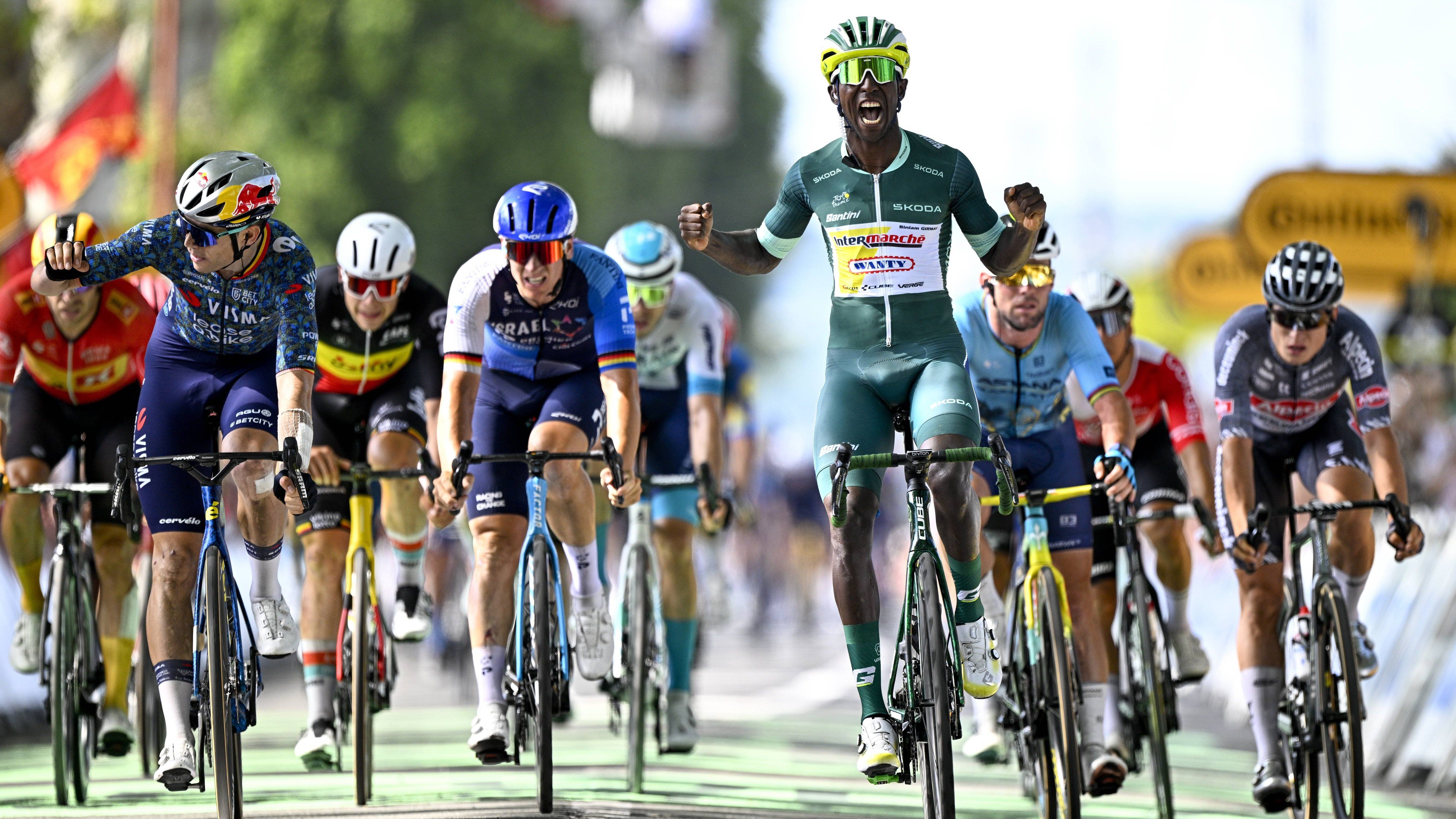 Clasificación Tour de Francia 2024 tras la 12ª etapa | Girmay logra un triplete histórico el día que Roglic se queda sin opciones