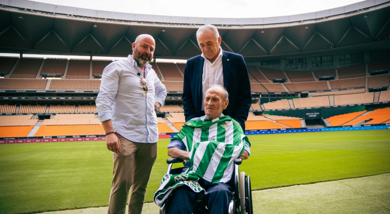 El Alzheimer lo borró todo menos su amor por el Betis