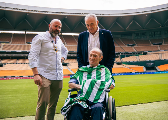 El Alzheimer lo borró todo menos su amor por el Betis