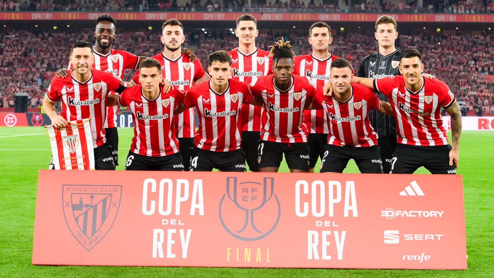 Uno a uno del Athletic, las notas de la final de Copa: Julen, Nico Williams, Berenguer...