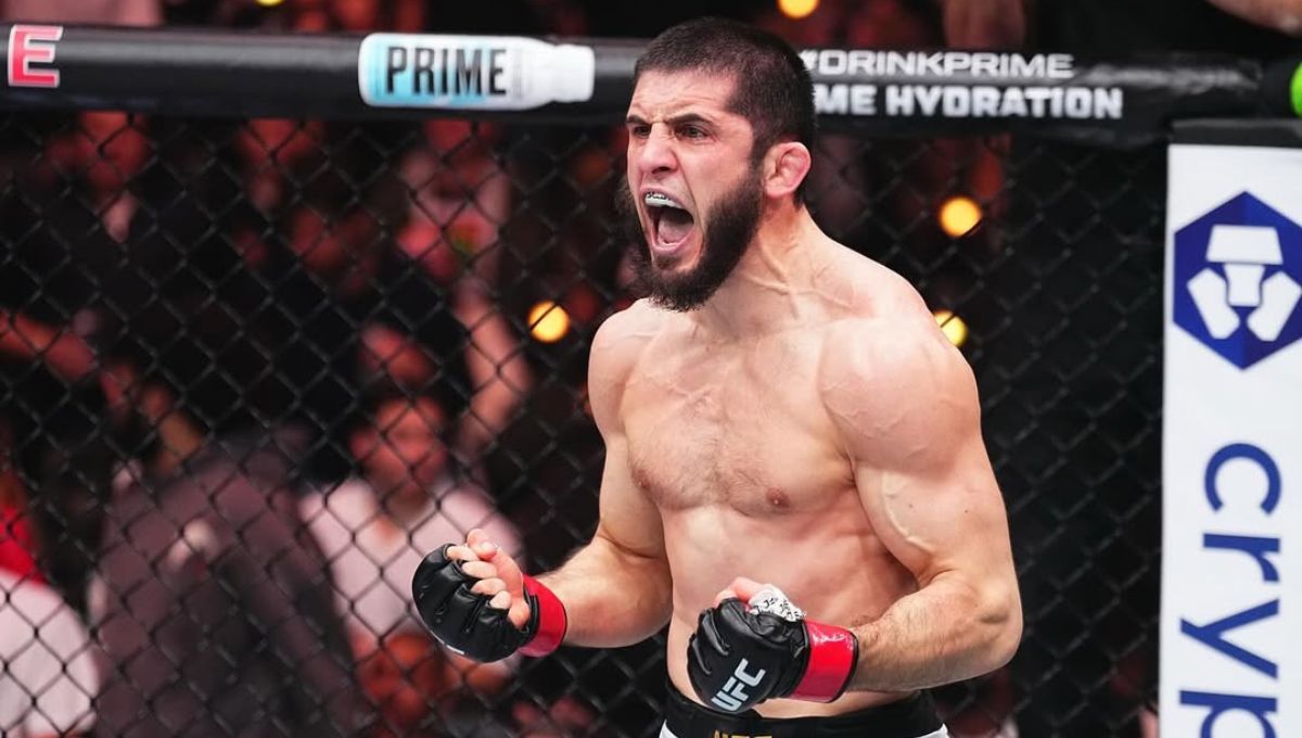 Makhachev acepta la pelea con Ilia Topuria en la Casa Blanca con una condición: "Si puede subir -al peso Wélter-, hagámoslo”