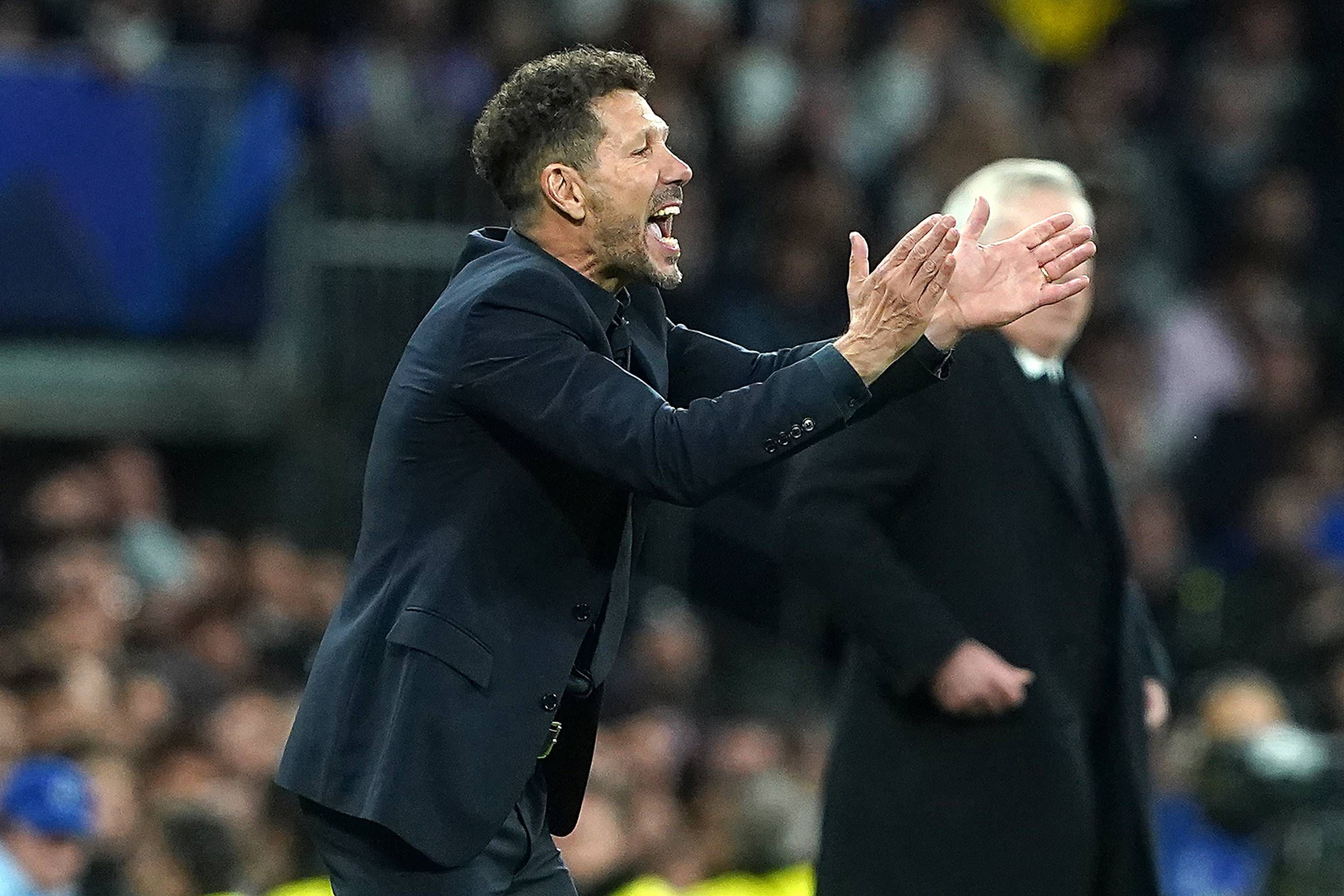 Simeone no se corta con Griezmann