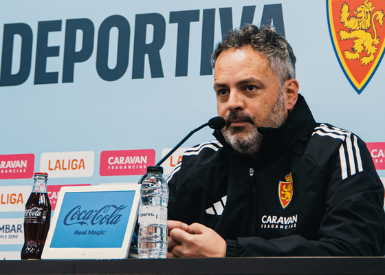 El Real Zaragoza despeja las dudas con David Navarro como entrenador confirmado