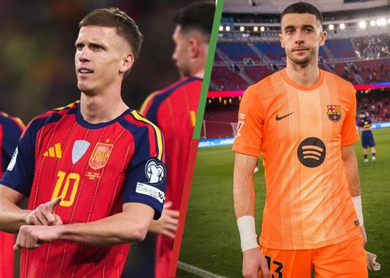 Dani Olmo valora la convocatoria de Joan García con la selección española: "La competencia siempre es sana"