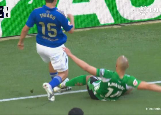 El CTA confirma el error del árbitro que benefició al Betis ante el Oviedo 