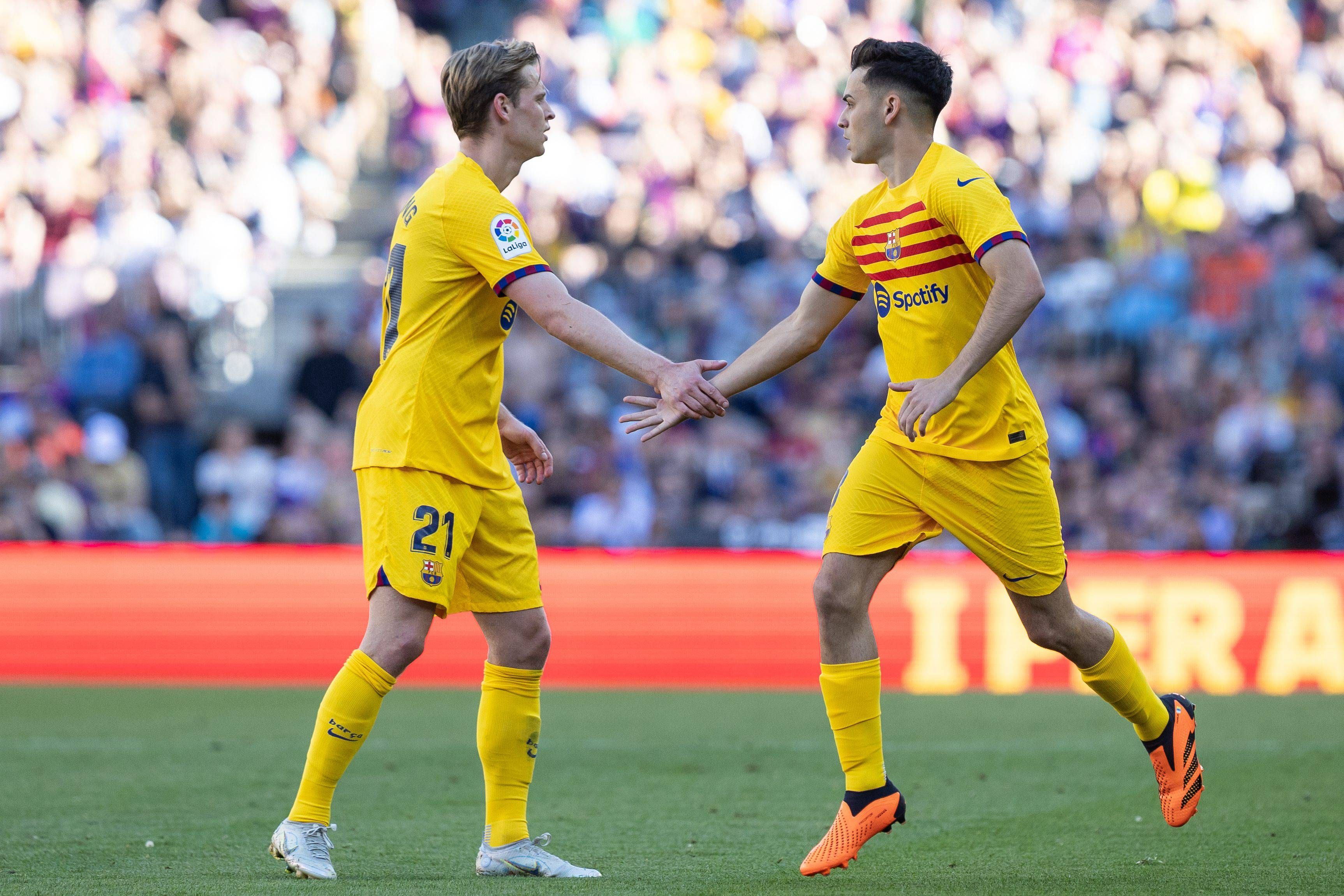 La esperanza de Xavi con de Jong y Pedri