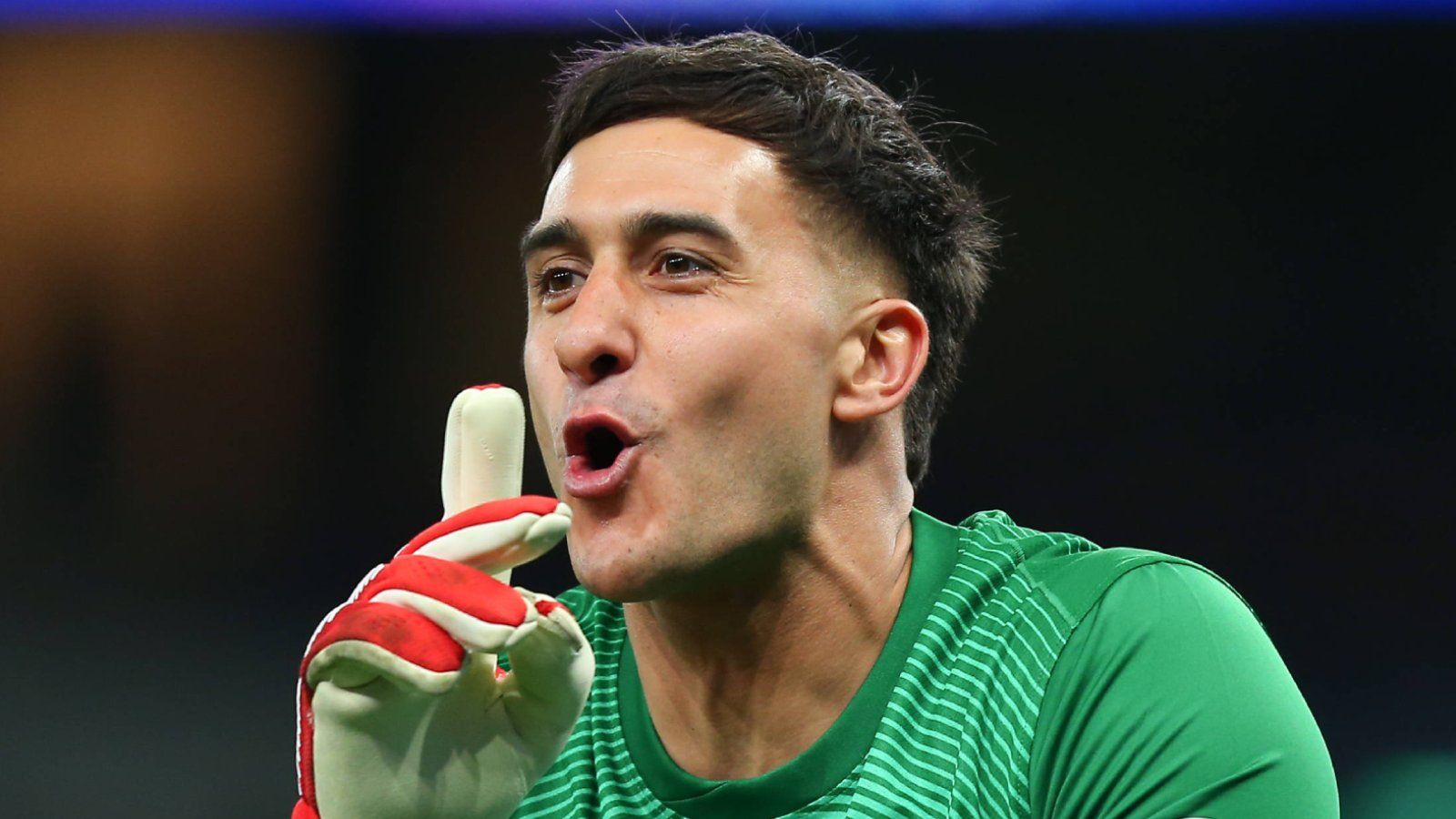 Musso, portero del Atlético de Madrid, sobre el Barcelona: "Ya lo hemos eliminado"