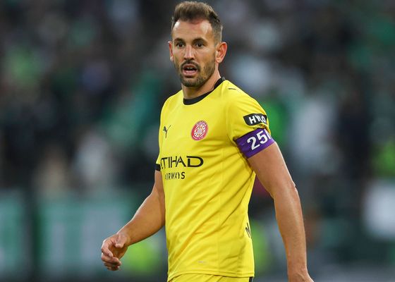 Stuani le manda un mensaje a Míchel y a sus compañeros tras fallar el penalti en Sevilla